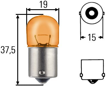 HELLA 5DA 358 000-931 Ignition Coil - 12V - 4-pin connector - Plugged ...