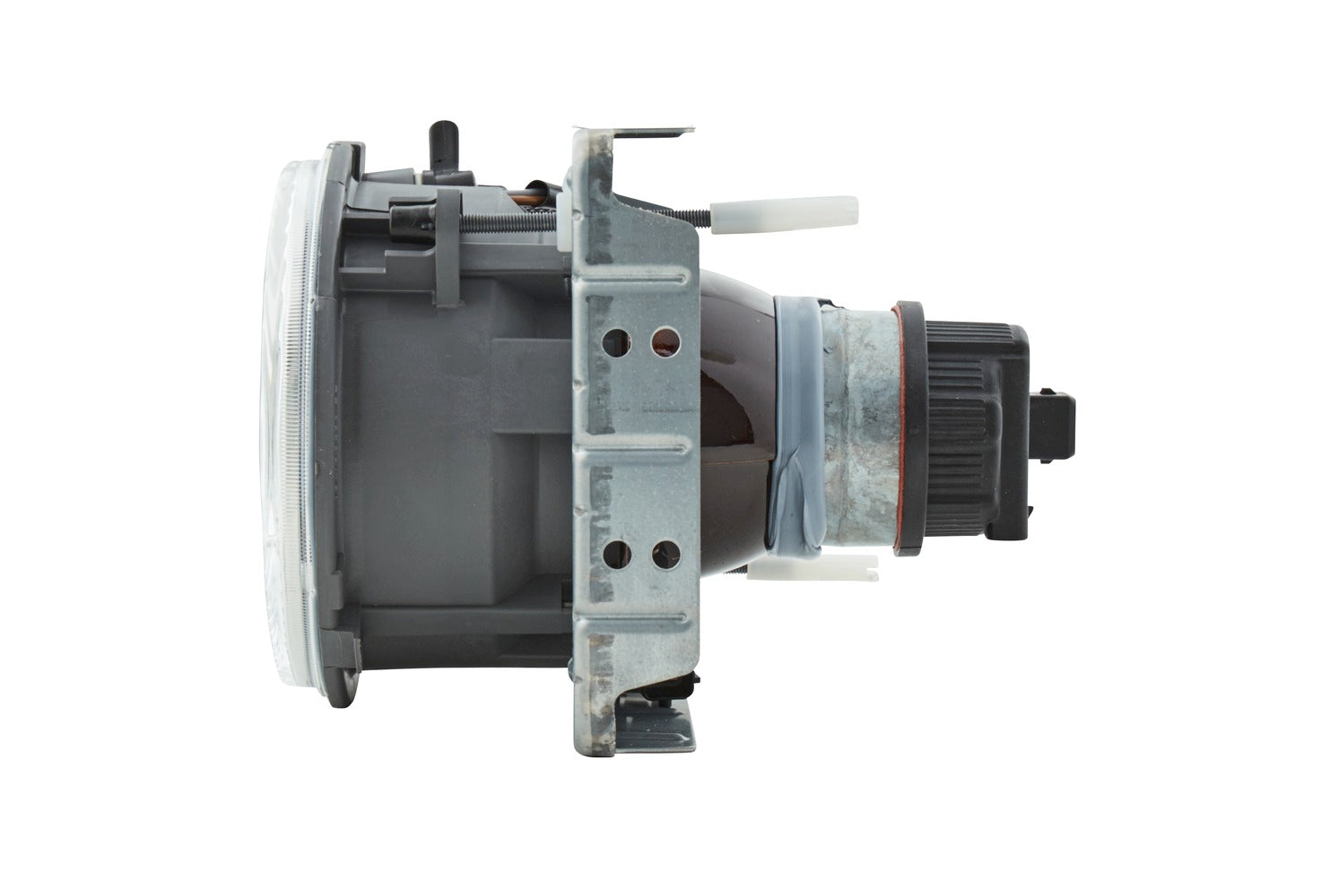 Projecteur Principal HELLA 90mm Halogène 24V - Montage Encastré, Disperseur Trempé, Pour Véhicules Utilitaires Et Motos