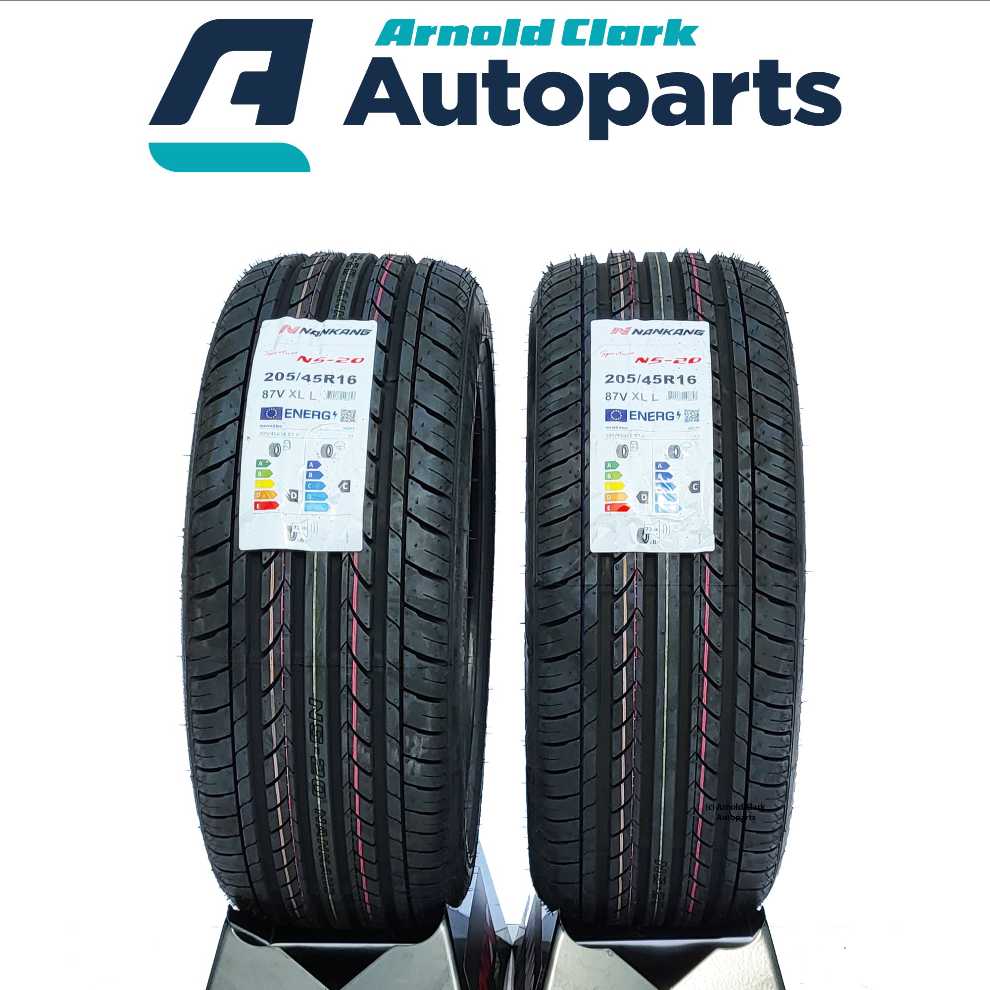 Nankang 205 45 16 87V NS-20 Tyres x2 Pair | Arnold Clark Autoparts