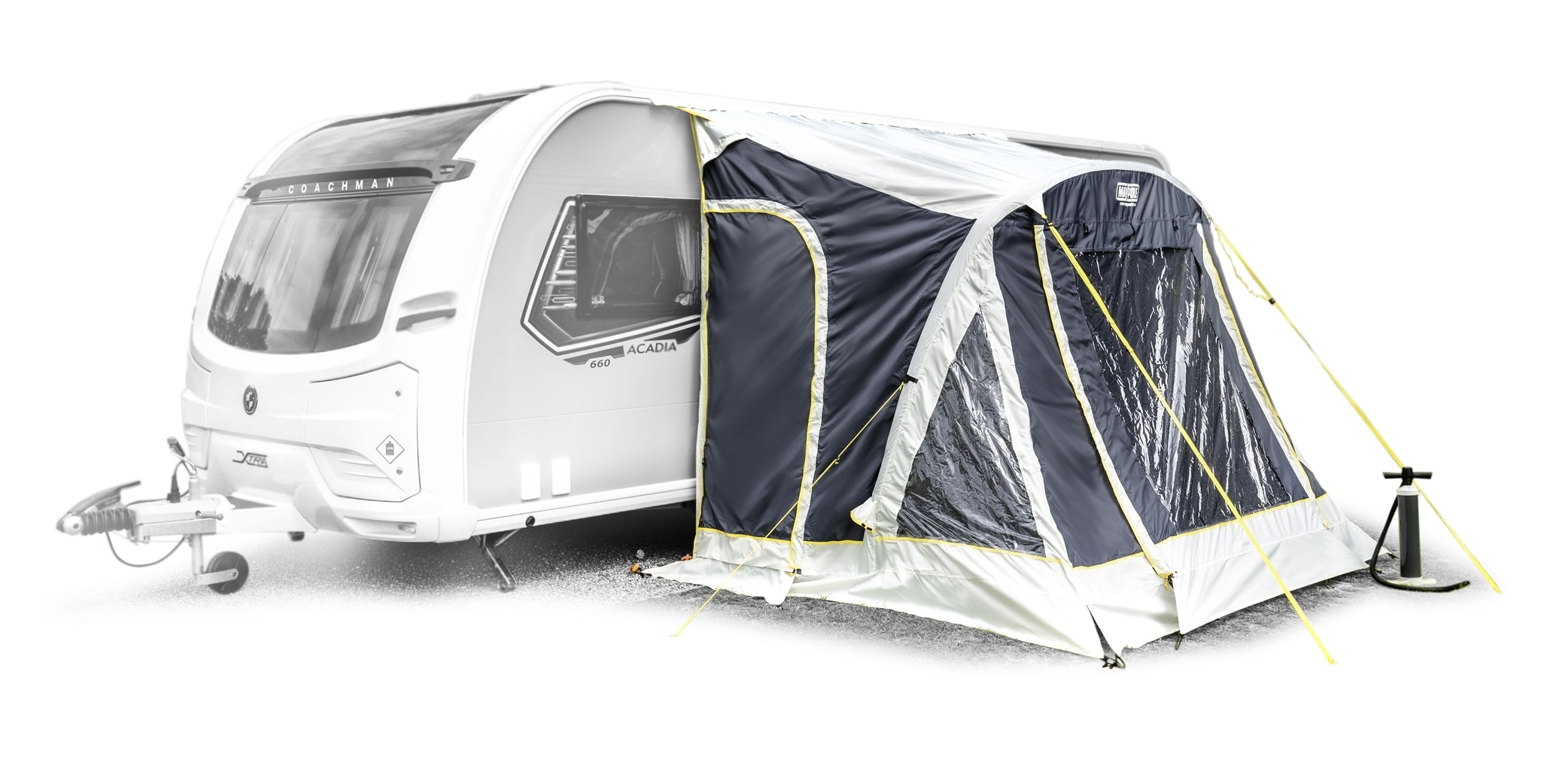 Maypole Leisure Stoneleigh 260cm Air Porch Awning for Caravans ...