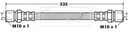 Borg & Beck Brake Hose  - BBH7199 fits Subaru Impreza,Legacy I,II