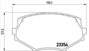 Brembo Brake Pad Set - P49020