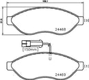Padtech Brake Pad Set - PAD2846