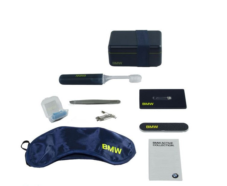 BMW Active Travel Accessory Kit Dark Blue/Lime - 80282461020
