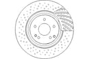 Disctech Brake Disc (Single) - Fits Mercedes-benz, Toyota - ABD3045 - Front Axle
