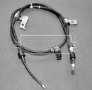 Borg & Beck Brake Cable- RH Rear - BKB2353 fits Suzuki Jimny 1.3 98-