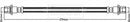 Borg & Beck Brake Hose  - BBH8097 fits Daihatsu Charade,Cuore,Trevis