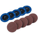 Draper ALU-Oxide Disc 50mm 180g(Pk10) - 75612