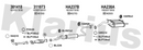 Klarius 301418 - Front Pipe For Cat  - Fits Honda Civic 1.6i
