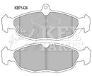 Key Parts Brake Pad Set - KBP1424 fits Vauxhall Opel (F) R90 appr.