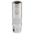 Milwaukee 3/8in. Drive 16mm Magnetic Spark Plug Socket -1pc - 4932480676