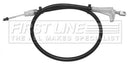 First Line Brake Cable- RH Rear - FKB2810 fits Mercedes C Klasse  W/T 203 00-