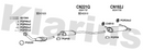 Klarius CN221Q - Box With Centre Pipe  - Fits Citroen ZX 1.6i
