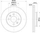 Mintex Brake Discs fits -Hyundai Kia S305:5 MDC1839 (also fits other vehicles)