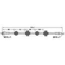Borg & Beck Brake Hose  - BBH6887 fits Alfa 166,GTV,Fiat Coupe