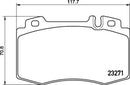 Mintex Brake Pad Set fits -MercedesBenz MDB2064 (also fits other vehicles)