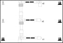 HighVolt Ignition Lead Set - OEF990