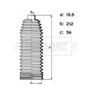 Borg & Beck Steering Bellow Set - BSG3495