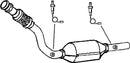 Klarius 322602 - Catalyst Type Approved Withpip  - Fits Citroen C8 2.0i