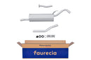 FAURECIA 8LD 366 036-141 Rear Muffler - Easy2Fit® Kit - fits VW POLO CLASSIC (86C, 80)