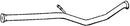 Klarius PG850X - Centre Pipe  - Fits Citroen C4 2.0HDi