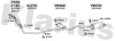 Klarius 311491 - Catalyst Type Approved  - Fits Audi A4 1.9Di,1.9TDi
