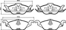 Mintex Brake Pad Set fits -Chevrolet Opel Vauxhall MDB1908 (also fits other vehicles)