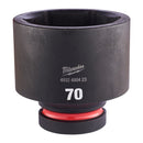 Milwaukee Hex socket ShW 1in STD 70mm-1pc - 4932480423