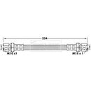 Borg & Beck Brake Hose  - BBH7290 fits Toyota Hiace 95-07/99