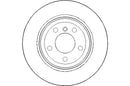 Disctech Brake Disc (Single) - Fits Bmw - ABD2984 - Rear Axle