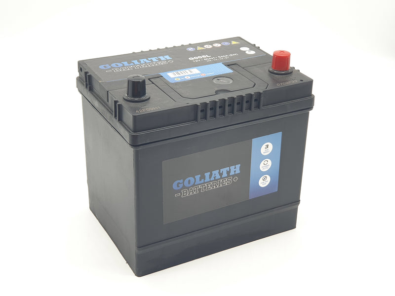 Goliath G005L - 005L 60Ah 540A Battery - 3 Year Warranty