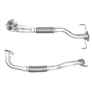 BM Cats Front Pipe - BM70260 with Fitting Kit - FK70260 fits Mitsubishi