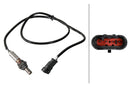 HELLA 6PA 358 221-511 Lambda Sensor - 4-pin connector