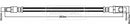 Borg & Beck Brake Hose  - BBH8448 fits Iveco Daily IV 05/06-04/12
