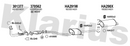 Klarius 301377 - Front Pipe For Cat  - Fits Honda Accord 1.8i