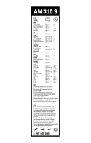 Bosch Aerotwin MultiClip Set of Front Wiper Blades - 650/475mm - AM310S