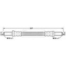 Borg & Beck Brake Hose  - BBH6976 fits Ford Escort VI,VII,Focus