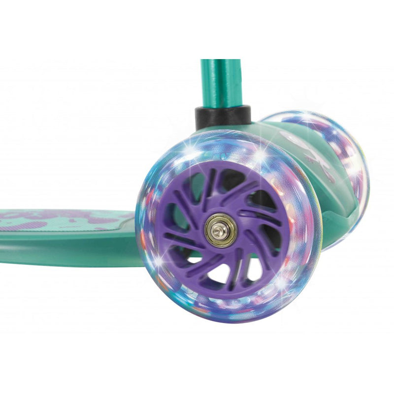 SQUISH Mini Flex LED Kids Tilt Scooter - Teal