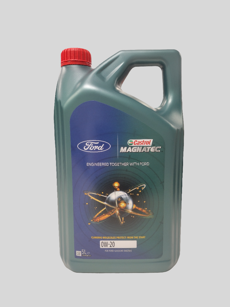 Ford Castrol Magnatec 0W-20 Fully Synthetic Engine Oil 5 Litre