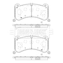 Borg & Beck Brake Pads - BBP2877