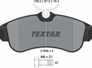 Nissan, Brake Pad Set - Textar 2154601