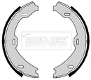 Borg & Beck Brake Shoe  - BBS6372