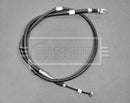 Borg & Beck Brake Cable- LH Rear - BKB2234 fits Toyota Corolla AE102 92-95