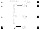 Lucas Ignition Lead Set - LUC4329
