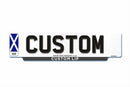 Standard Front Lipped 4D Eco Number Plate 520 X 127 Scotland