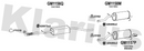 Klarius GM1156Q - Box With Centre Pipe  - Fits Opel Corsa E 1.0
