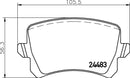 Padtech Brake Pad Set - PAD2888