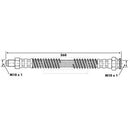 Borg & Beck Brake Hose  - BBH6259 fits Peugeot 205,309