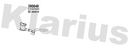 Klarius 390648 - Catalyst & Dpf Combined  - Fits Audi A3 2.0 TDi