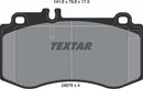 Textar Brake Pad Set - 2497601
